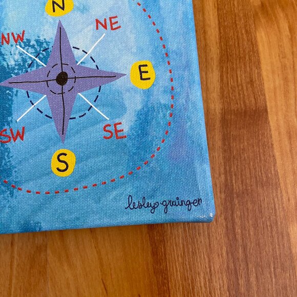 Oopsy Daisy Too Fine Art for Kids, America the Beautiful Canvas 21" x 21" - Picture 5 of 9